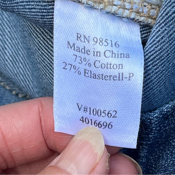 Coldwater Creek Women’s Light Blue 16P 5 pocket Jeans RN 98516 - Picture 7 of 7